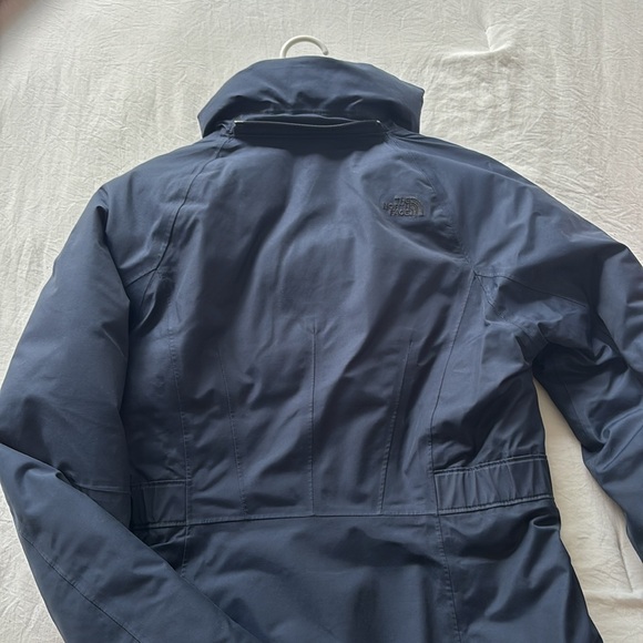 Navy Blue North Face Jacket - Picture 5 of 6